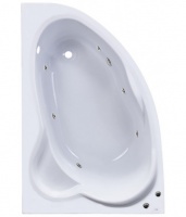 Ванна Roca Luna 170x115 (Левая) с гидромассажем