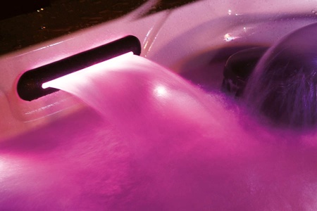 Водопад с подсветкой