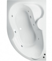 Ванна Vayer Azalia 160x105 (Левая) с гидромассажем