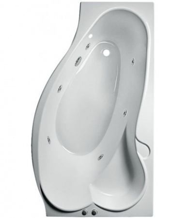 Ванна 1 Марка Gracia 160x95 (Правая) с гидромассажем